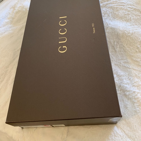 NEW! GUCCI LOGO NERO SUEDE WEDGE BOOTS! ❤️ - Picture 16 of 16